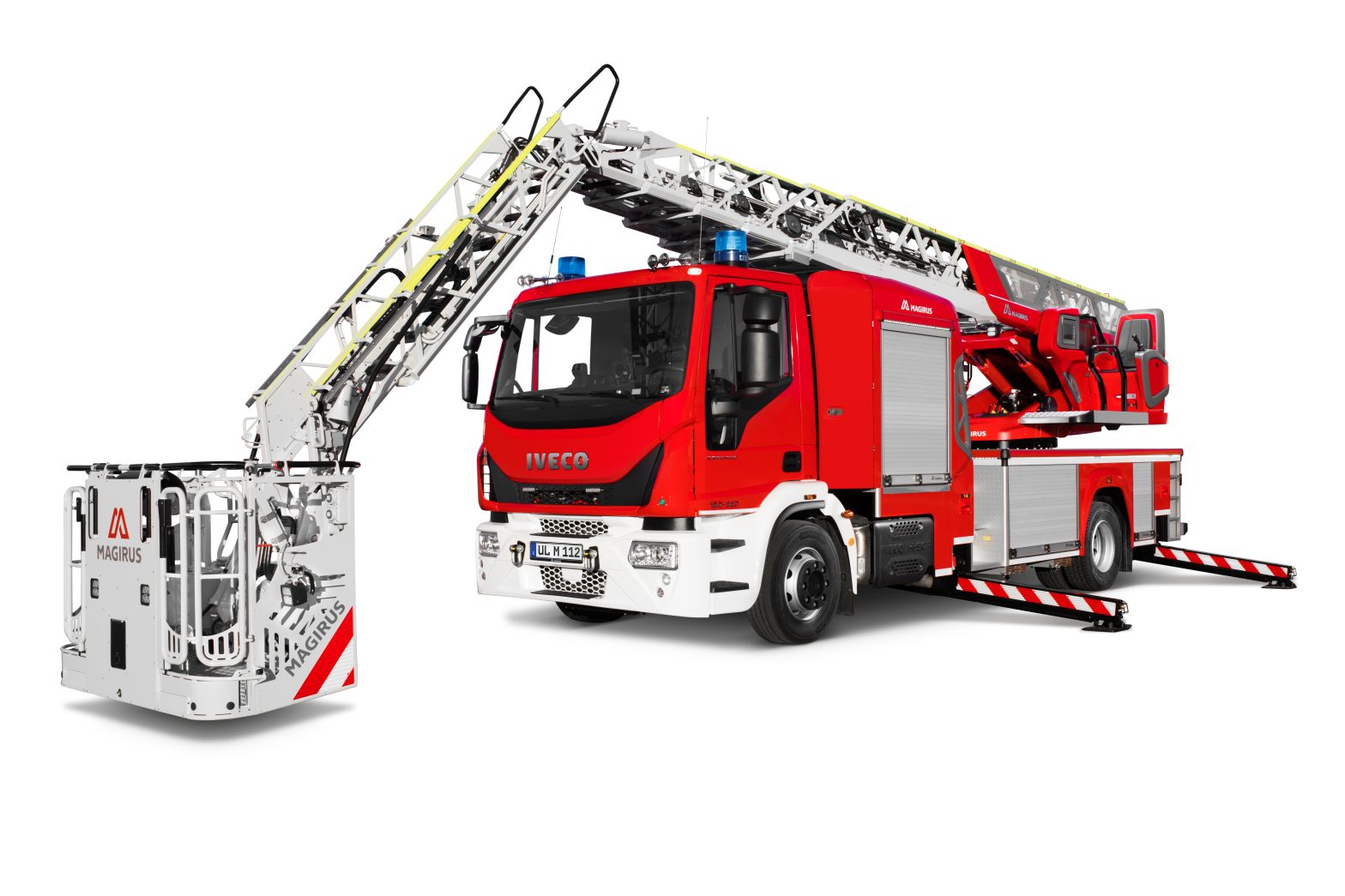 Magirus escaleras contraincendios